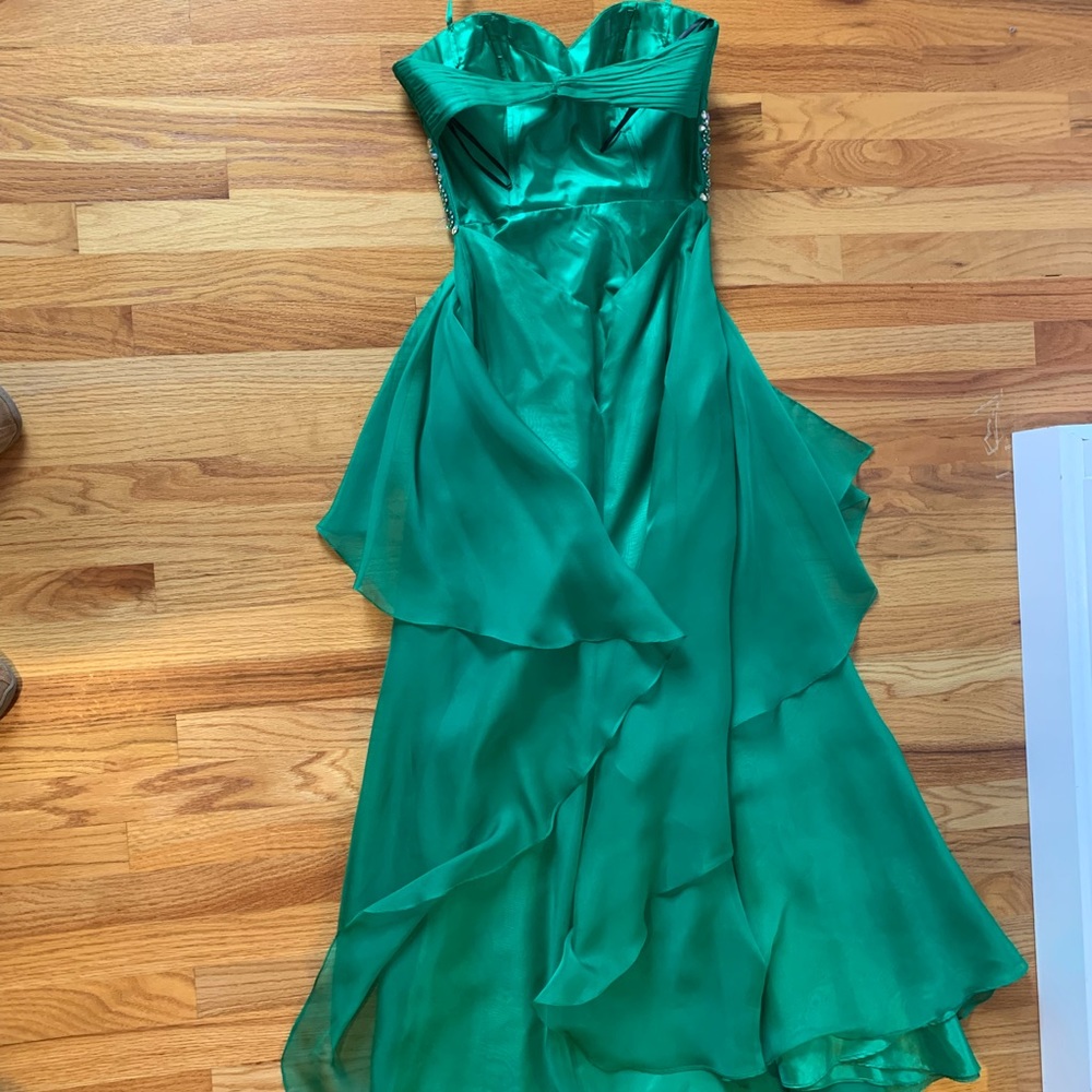Cache green dress - Picture 3 of 5